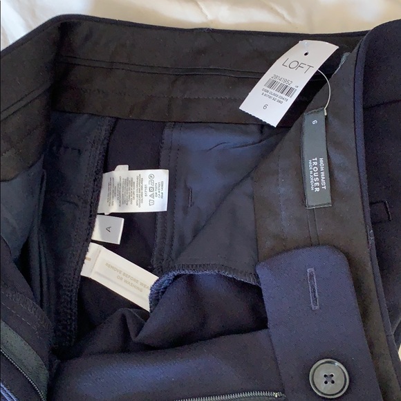 Loft High Waist Wide Leg Pants - Picture 3 of 5